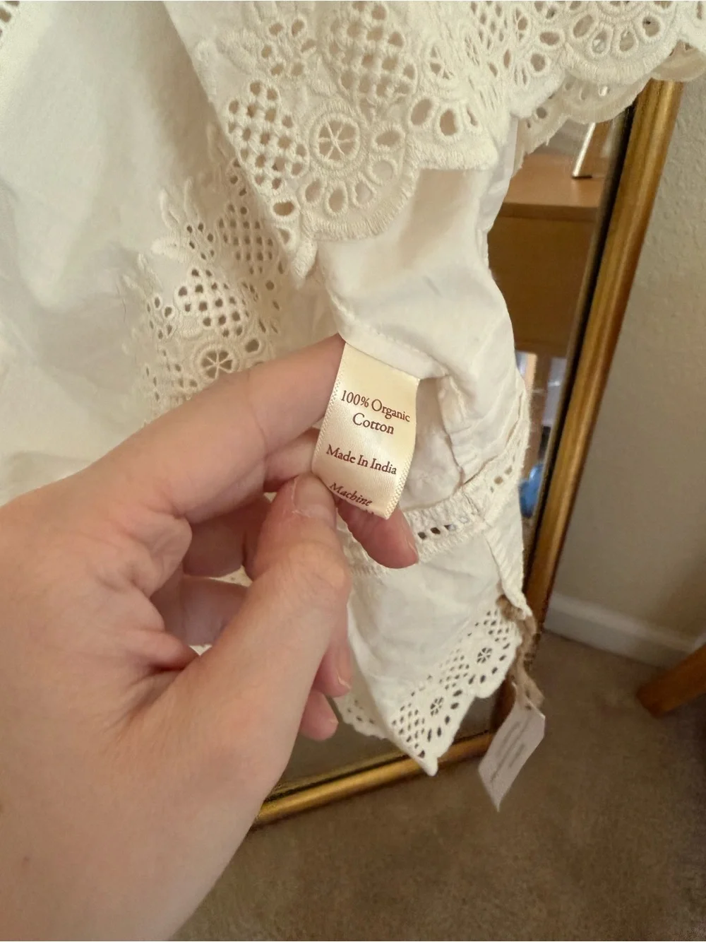 Christy Dawn Aurora Dress in Salt XS - Picture 5 of 6